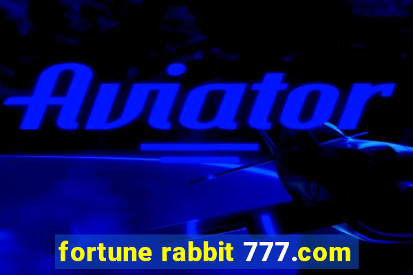 fortune rabbit 777.com